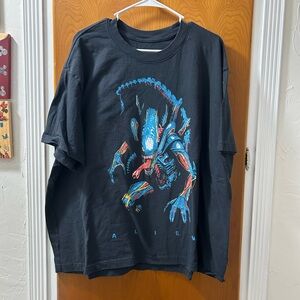 Alien Graphic T-Shirt - Black